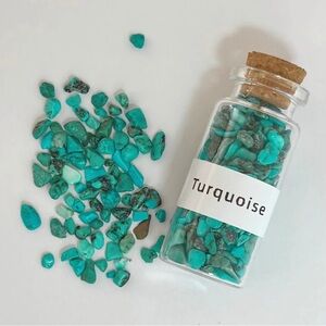 Turquoise Gemstone Vial